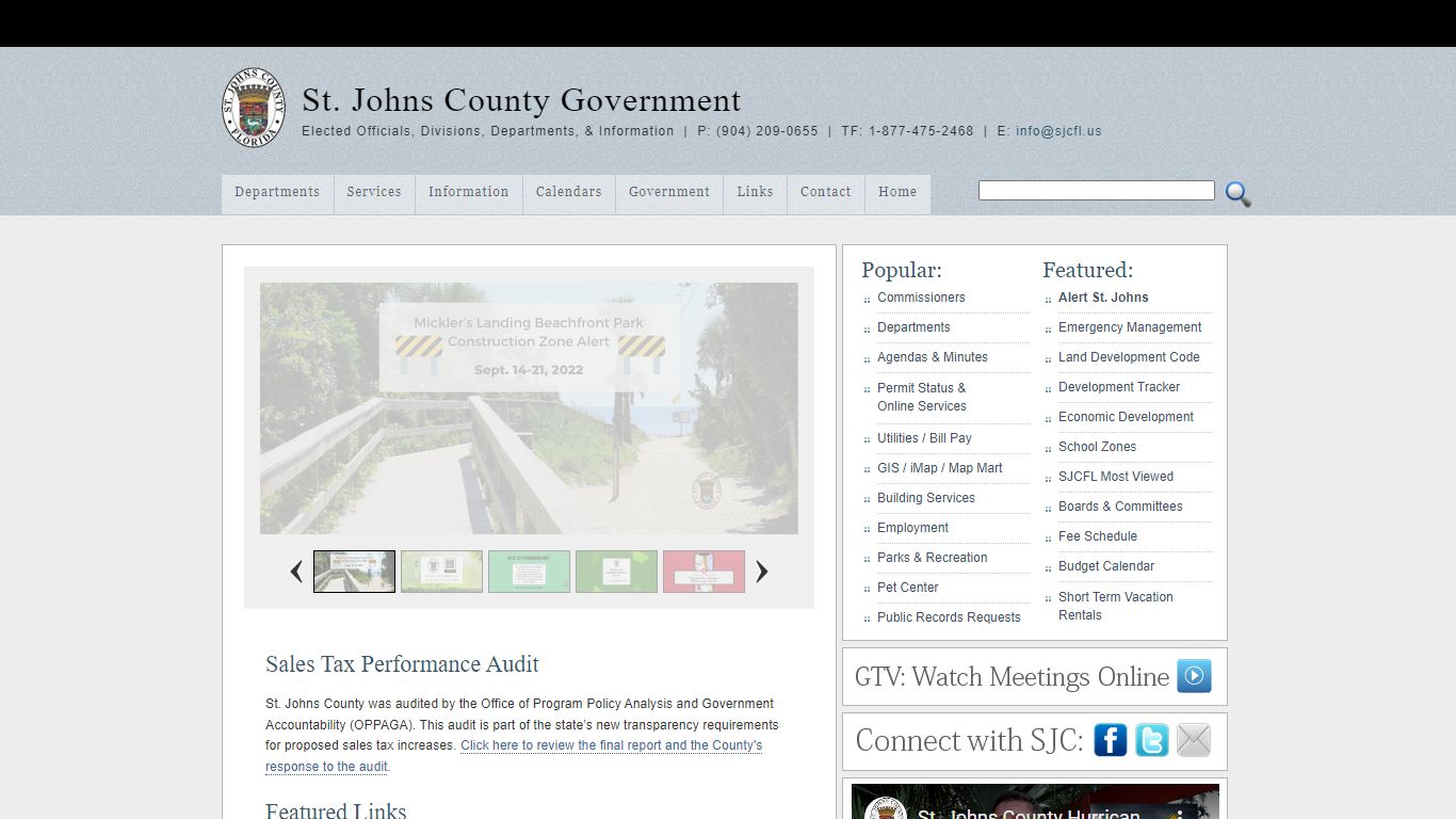 St. Johns County Government
